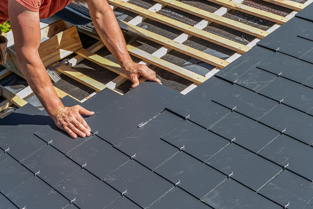 Slate Roofing Installation near Cincinnati, Ohio